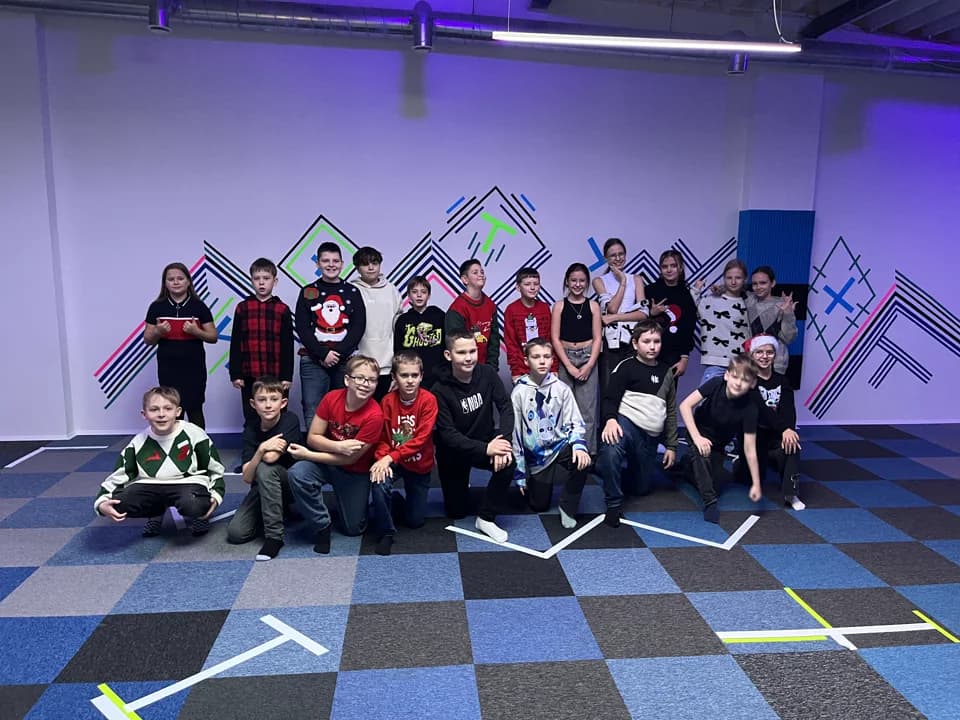 Moksleivių klasė BALA VR erdvėje